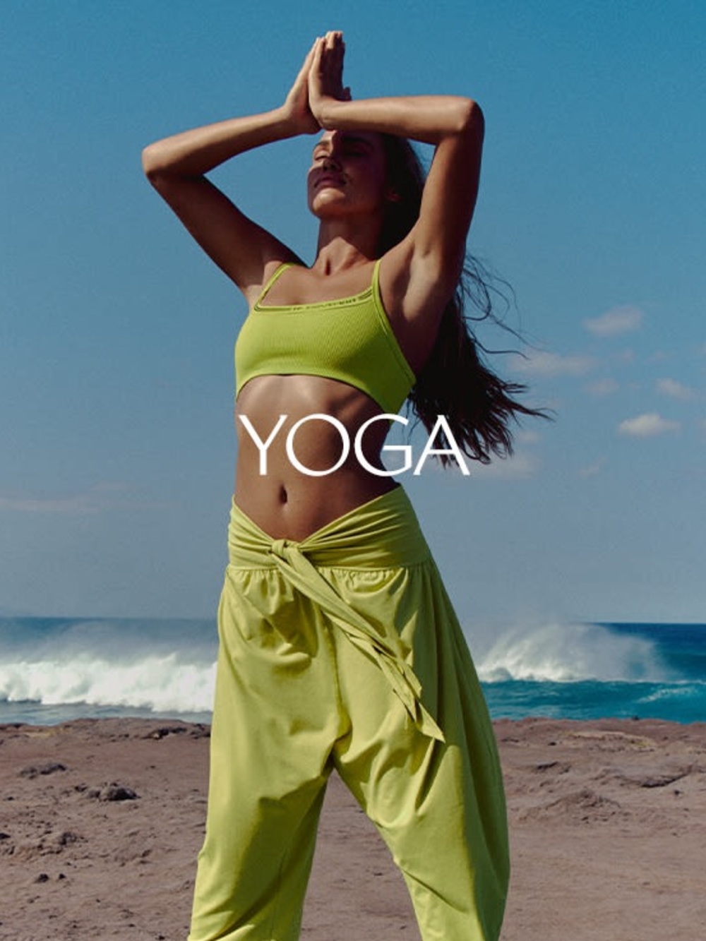 NWT Free People Movement Retreat Yoga Pants - Lime Green